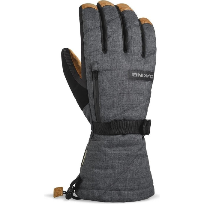 Перчатки DAKINE LEATHER TITAN GLOVE CARBON Размер L 1100353 (0610934973235)